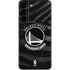 NBA Golden State Warriors Black Animal Print Galaxy S22 Skin